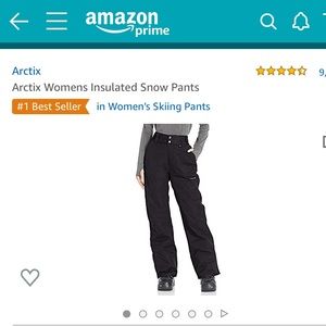 Arctix Black Women’s Snow Pants